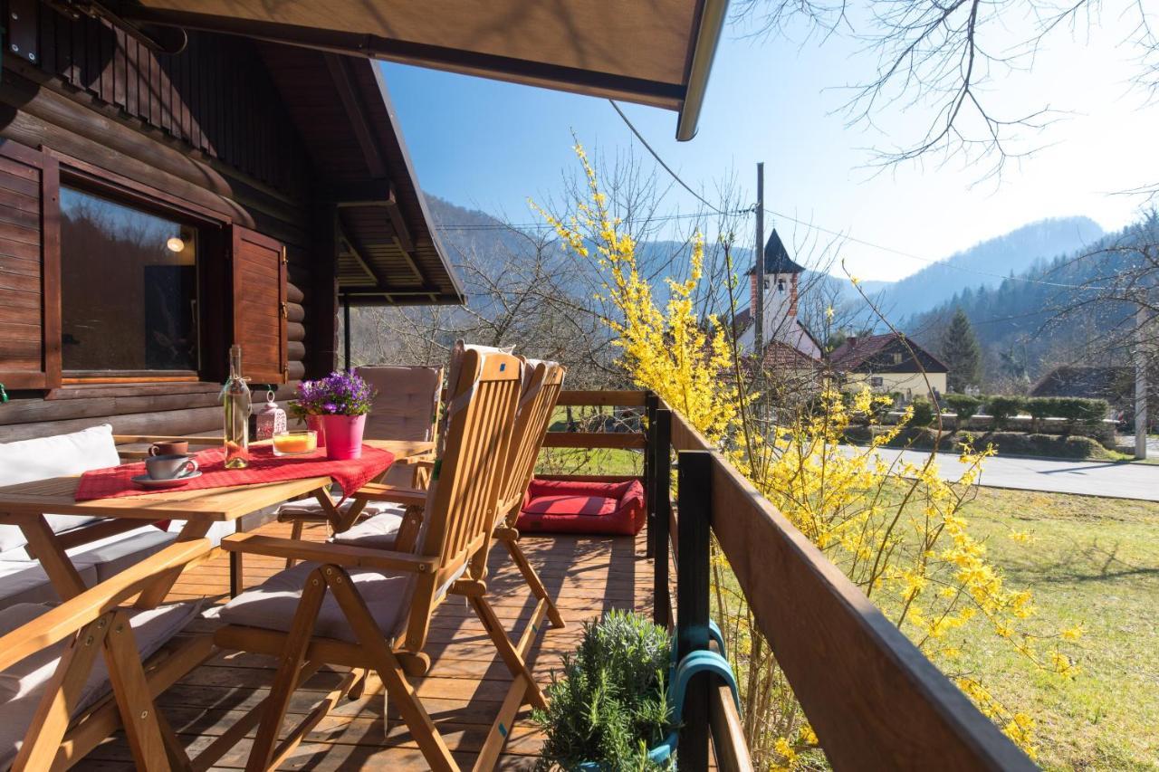 Vila Rozi, Osilnica - Vacation House Pr' Vili Rozi Exteriör bild